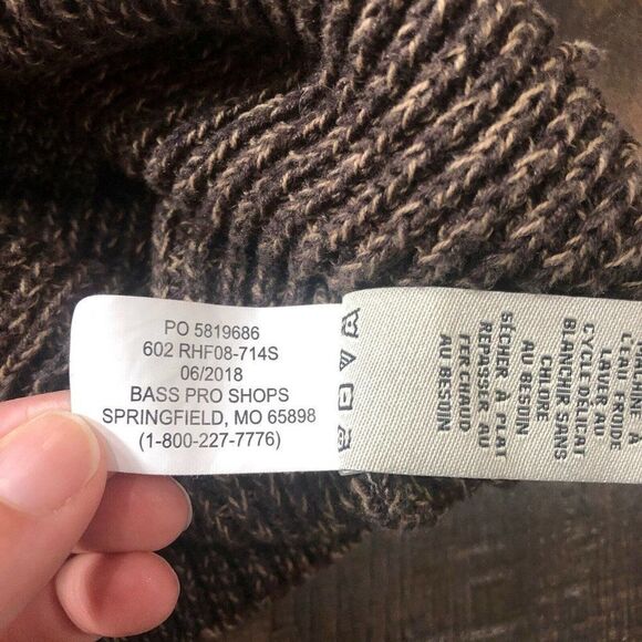 Red Head Men’s Size‎ XXL 100% Cotton Knit Button Sweater Heather Brown Grandpa - Picture 10 of 12